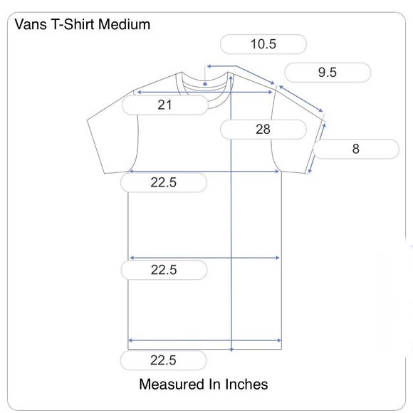 Vans Off The Wall Men's T Shirt Tee Short Sleeve SS Loose Fit Black Size Medium - Picture 14 of 14